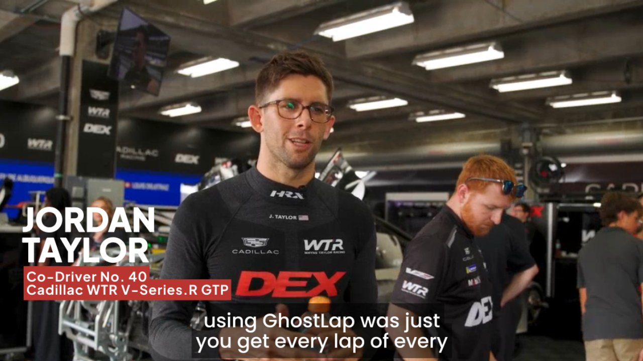 Jordan Taylor of Wayne Taylor Racing testimonial video preview